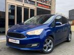 Ford C-MAX 1.0 i Eco Boost, Auto's, Ford, Blauw, Leder en Stof, Bedrijf, 5 deurs