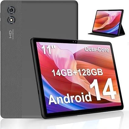 Ascrecem | Tablet | 11 inch | Android | GRATIS LEVERING, Computers en Software, Android Tablets, Nieuw, Wi-Fi, 11 inch, 128 GB