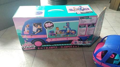 Glamper + koffer LOL poppen - Gebruikt - Compleet!, Kinderen en Baby's, Speelgoed | Poppen, Gebruikt, Overige typen, Ophalen