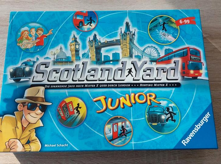 Scotland yard junior  Ravensburger, Kinderen en Baby's, Speelgoed | Educatief en Creatief, Zo goed als nieuw, Ophalen of Verzenden