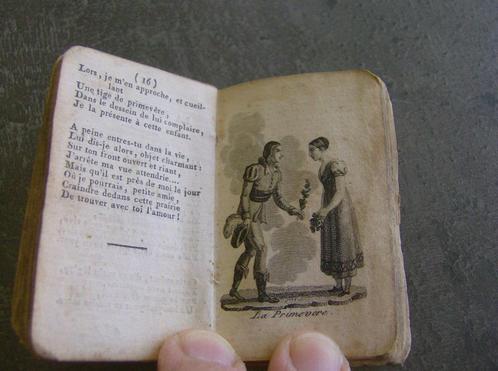 La Morale du coeur - Calandrier pour l'année 1812 - (Frans), Antiek en Kunst, Antiek | Boeken en Manuscripten, Ophalen of Verzenden