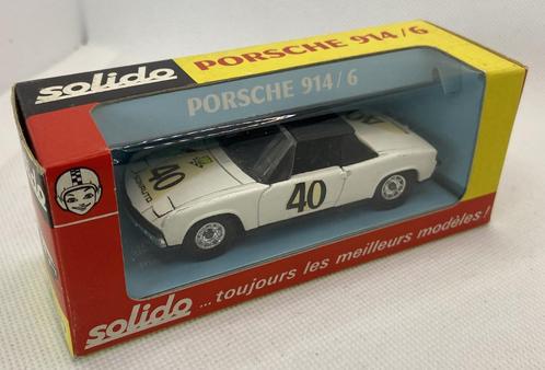 Solido Vintage Porsche 914/6 uit de jaren 70.. Negen uit de, Hobby en Vrije tijd, Modelauto's | 1:43, Nieuw, Auto, Solido, Verzenden