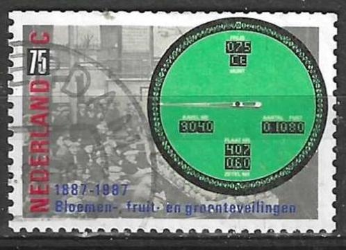 Nederland 1987 - Yvert 1291 - Veilingen - Klok (ST), Timbres & Monnaies, Timbres | Pays-Bas, Affranchi, Envoi