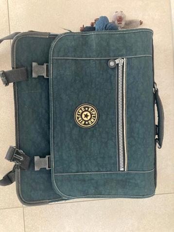 KIPLING fles groene schooltas voor jongens beschikbaar voor biedingen