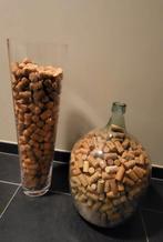 Glazen varen met kurken., Ophalen, Zo goed als nieuw