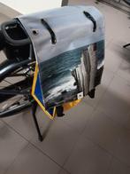 MKCovers dubbele fietstas:paalhoofd en strand.HANDMADE!, Fietsen en Brommers, Ophalen, Zo goed als nieuw