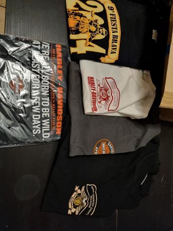 T-shirts HOG ou non officiels Harley Davidson (chapters HOG)