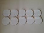 12 functionele magneten - witte schijf, Ophalen of Verzenden, Gebruikt, Overige typen