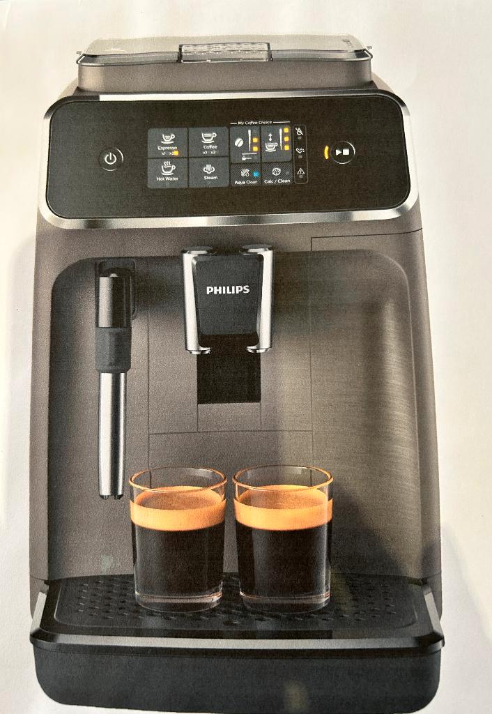 Philips 2200 EP2224/10 Expresso koffiemachine, Electroménager, Cafetières, Comme neuf, Café en grains, Machine à espresso, 10 tasses ou plus