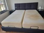 Elektrische tempur bed (matras en lattenbodems), Huis en Inrichting, Slaapkamer | Bedden, Ophalen, Zwart, Tweepersoons, 180 cm