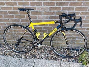 B'Twin HC carbon/aluminium koersfiets, ideale 1ste racefiets beschikbaar voor biedingen