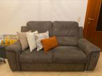 Fauteuil 2 fois 2 places Nubuck. Urgent ça doit partir!!!!, Deux personnes, Utilisé, Tissu type velours, micro fibre., Moins de 75 cm