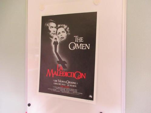 Affiche du film THE OMEN, Collections, Posters & Affiches, Comme neuf, Cinéma et TV, A1 jusqu'à A3, Rectangulaire vertical, Envoi