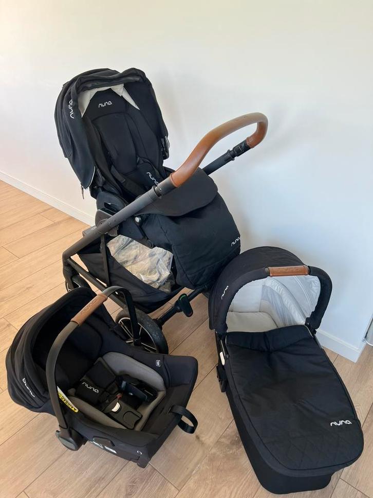 Nuna mixx next volledige set (incl pipa urbn), Kinderen en Baby's, Kinderwagens en Combinaties, Zo goed als nieuw, Kinderwagen