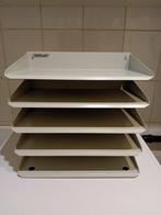 Metalen lichtgrijze wandaccessiore BISLEY voor bureau, Ophalen of Verzenden, Zo goed als nieuw, Bureau