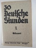 Lot oude Duitse taalboeken 1923 - 1941, Livres, Langue | Allemand, Utilisé, Enlèvement ou Envoi