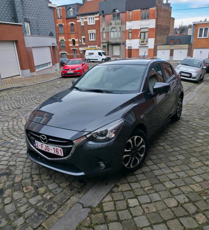 Mazda 2 Skycruise 2017 Diesel 105 PK, Auto's, Mazda, ABS, Adaptive Cruise Control, Airbags, Airconditioning, Boordcomputer, Centrale vergrendeling