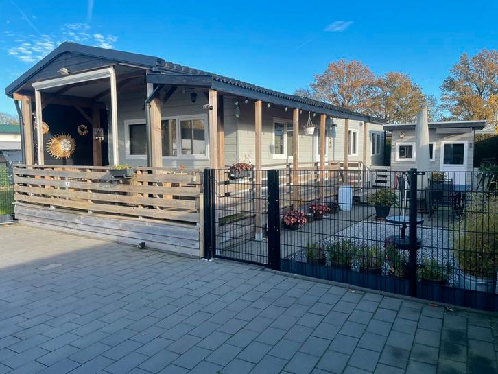 Te koop chalet wouwse plantage, Caravans en Kamperen, Stacaravans, tot en met 3, Ophalen