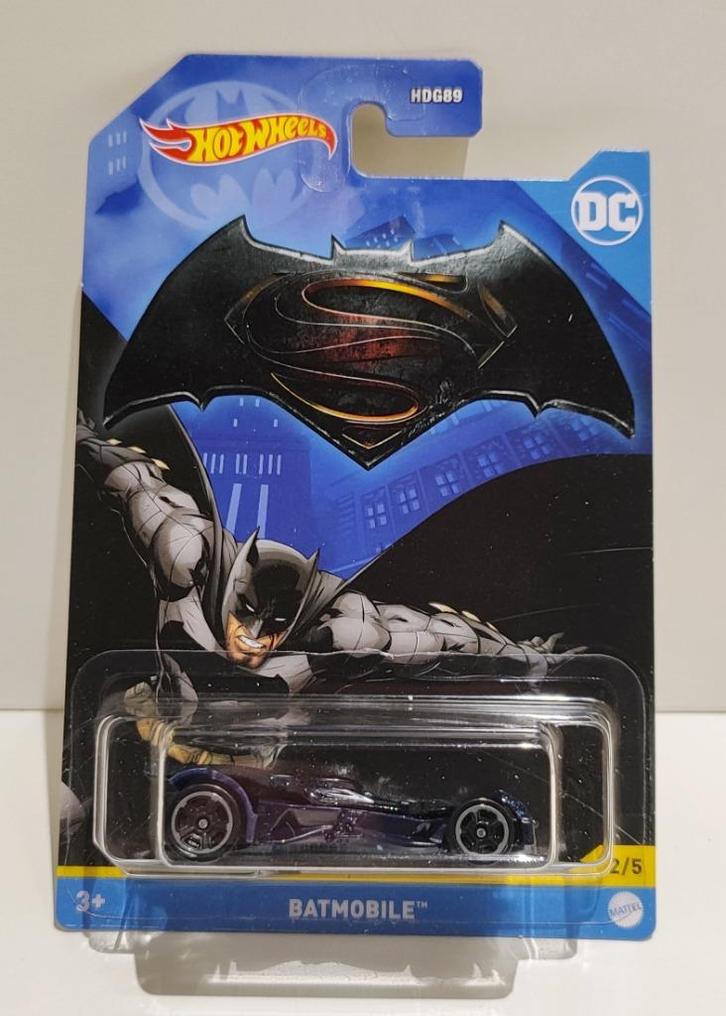 Hot Wheels Batmobile DC Comics Batman Vs Superman (2021), Hobby en Vrije tijd, Modelauto's | Overige schalen, Ophalen of Verzenden