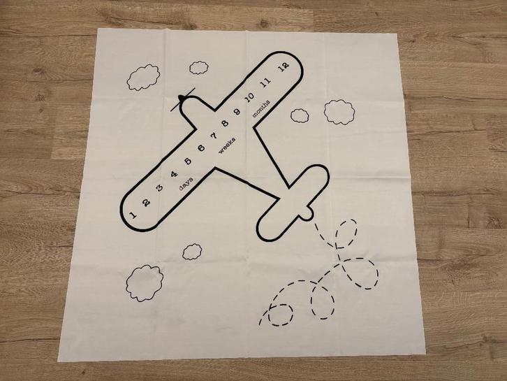 Nieuw mijlpaaldeken / fototapijt voor baby’s, Kinderen en Baby's, Speelgoed | Speelkleden, Nieuw, Ophalen of Verzenden