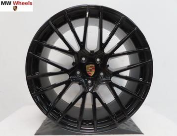 Originele Porsche Cayenne Coupe spyder 22 inch velgen zwart beschikbaar voor biedingen