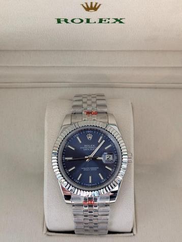 Rolex Datejust - Silver Dark Blue (nieuw) beschikbaar voor biedingen