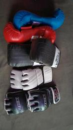 Bokshandschoenen en bokspad, Sports & Fitness, Boxe, Enlèvement ou Envoi, Utilisé, Gants de boxe