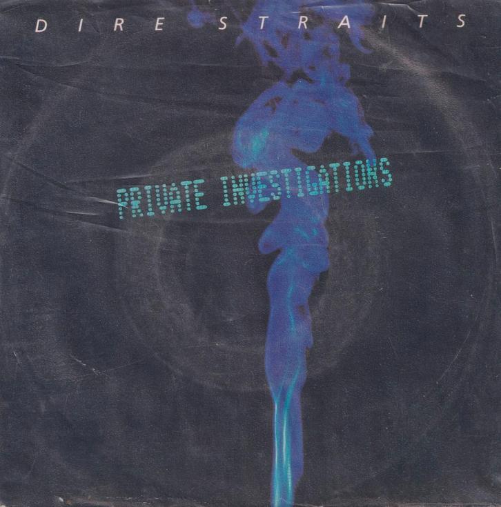 Dire Straits – Private investigations - Single, Cd's en Dvd's, Vinyl Singles, Gebruikt, Single, Pop, 7 inch, Ophalen of Verzenden