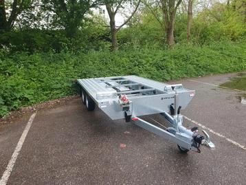 Remorgue Autotrailer Autoambulance Auto transport NIEUW, Autos : Divers, Remorques, Enlèvement, Neuf