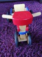 Houten loopfiets  met laadbak nieuwstaat, Kinderen en Baby's, Ophalen of Verzenden, Zo goed als nieuw, Loopfiets