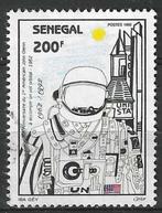 Senegal 1992 - Yvert 1022 - John Herschel Glenn jr. (ST), Timbres & Monnaies, Timbres | Afrique, Envoi, Affranchi