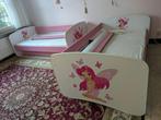 kinderbed 80/160, Huis en Inrichting, Slaapkamer | Bedden, Ophalen, Eenpersoons, Steigerhout, 190 cm of minder