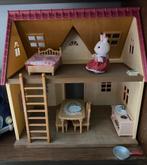 SYLVANIAN FAMILIES Cosy Cottage + lapin blanc + accessoires, Verzamelen, Ophalen, Zo goed als nieuw