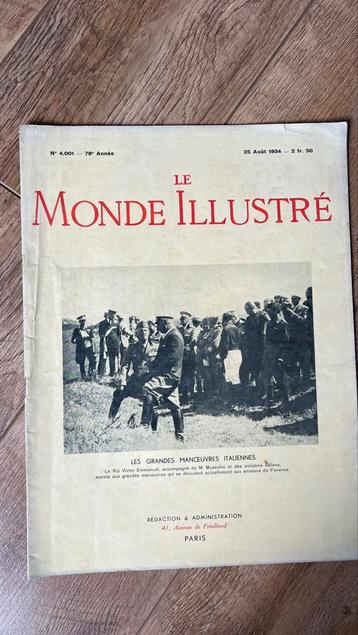 Le Monde Illustré beschikbaar voor biedingen