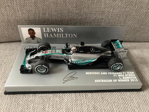 Lewis Hamilton 1:43 Winner Australian GP 2015 Mercedes F1, Verzamelen, Automerken, Motoren en Formule 1, Nieuw, Formule 1, Ophalen of Verzenden