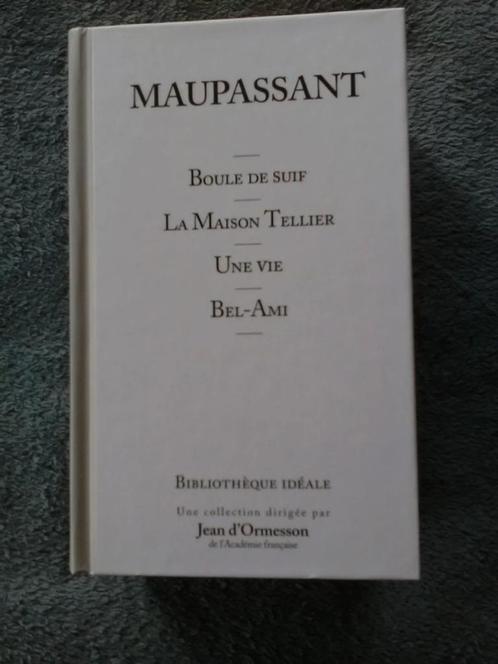 "Boule de suif, La Maison Tellier, Une vie, Bel-Ami" 2009, Livres, Littérature, Neuf, Belgique, Enlèvement ou Envoi