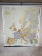 Schoolkaart europa politieke kaart, Antiek en Kunst, Ophalen, Overige thema's