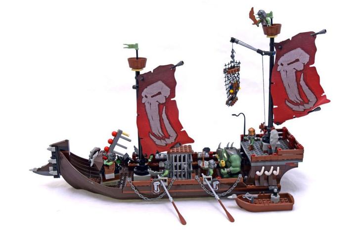 LEGO Castle Fantasy Era 7048 Troll Warship TOPSTAAT!!!, Kinderen en Baby's, Speelgoed | Duplo en Lego, Zo goed als nieuw, Lego