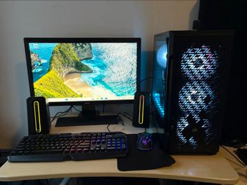 I7 RTX 3050 complete gaming pc set  beschikbaar voor biedingen