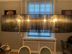 Kroonluchter met kap, Huis en Inrichting, Lampen | Kroonluchters, Ophalen, Glas