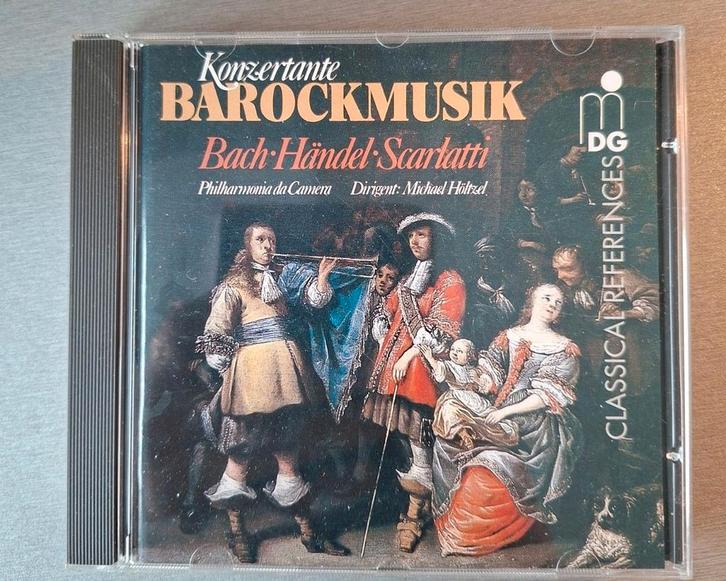 Cd. Konzertante Barockmusik. (Mdg)., Cd's en Dvd's, Cd's | Klassiek, Zo goed als nieuw, Ophalen of Verzenden