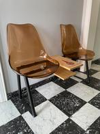 Wachtzaal stoelen handgemaakt, Comme neuf, Autres matériaux, Enlèvement, Deux