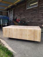 JOKO hakblok 120x60x35 authentiek stuk op 4 wielen, Ophalen, Bakkerij en Slagerij