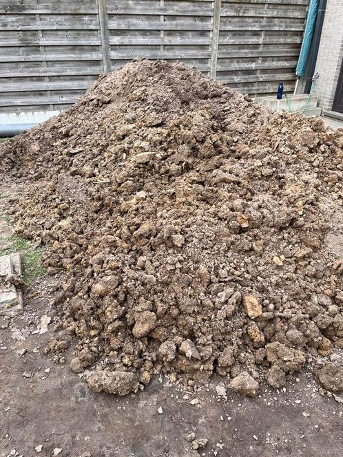 Gele zand / leemachtige grond…, Tuin en Terras, Zand, Gebruikt, Ophoogzand, Ophalen