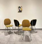 4 retro stoelen, Huis en Inrichting, Ophalen, Gebruikt