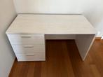 Moderne witte bureau, Huis en Inrichting, Bureaus, Ophalen, Zo goed als nieuw, Bureau
