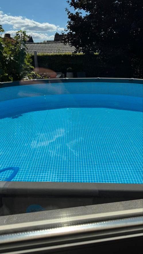 Intex Ultra XTR 4.88m x 1.22m met grote zandfilter, Tuin en Terras, Zwembaden, Zo goed als nieuw, Ophalen