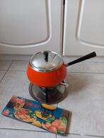 Vintage volledige fondue set Spring Mod. Dep., Ophalen of Verzenden, Zo goed als nieuw, Fonduepan