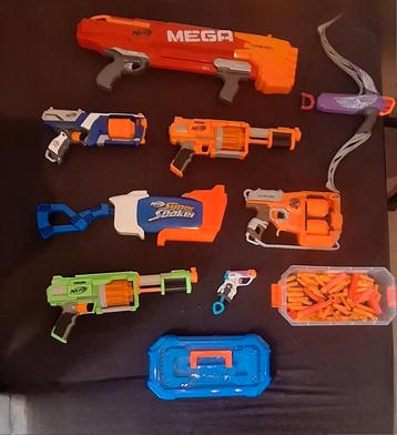 Nerfs in alle maten en gewichten beschikbaar voor biedingen