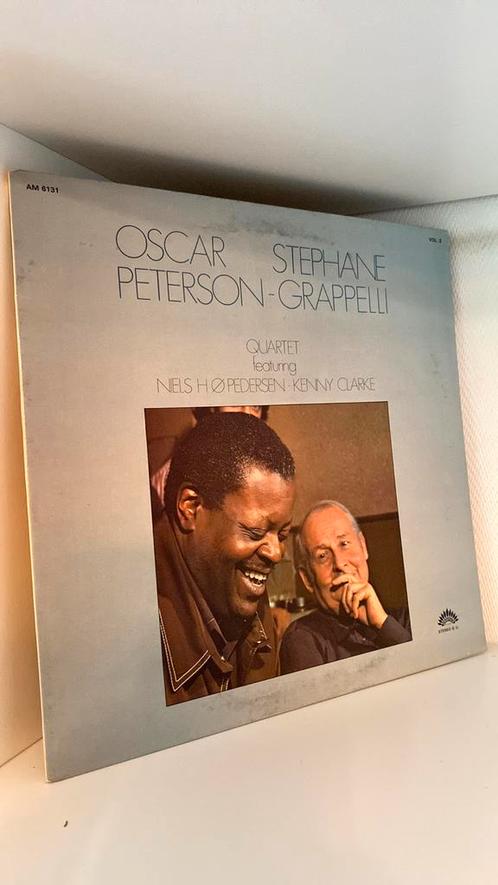 Oscar Peterson - Stephane Grappelli Quartet Vol. 2 🇫🇷, Cd's en Dvd's, Vinyl | Jazz en Blues, Gebruikt, Jazz, Ophalen of Verzenden